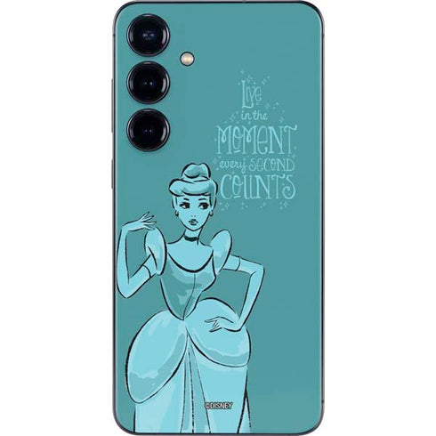 Disney Princess Cinderella Live in the Moment Art Galaxy S25 Skin